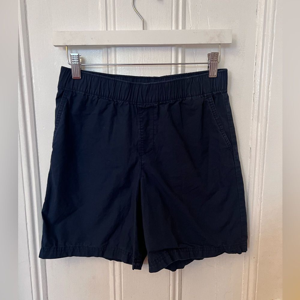 Columbia Washed Out Navy Blue Casual Summer Cotton Beach Boys Shorts L 14-16